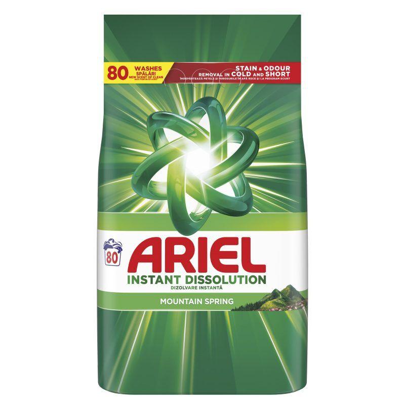 ARIEL ПРАШОК за перење mountain spring 80 перења