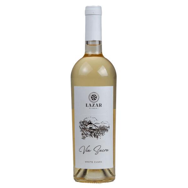 LAZAR VIA SACRA ВИНО бело cuvee 0.75л.