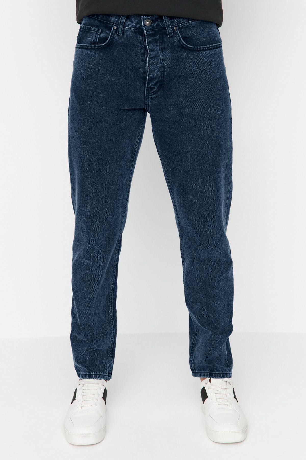 Trendyol Машки Фармерки, Сини