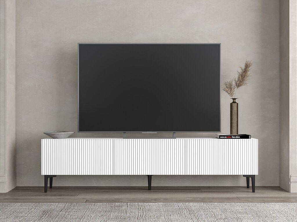 Hanah Home Тв Комода 180X45X31,4 Cm Бела