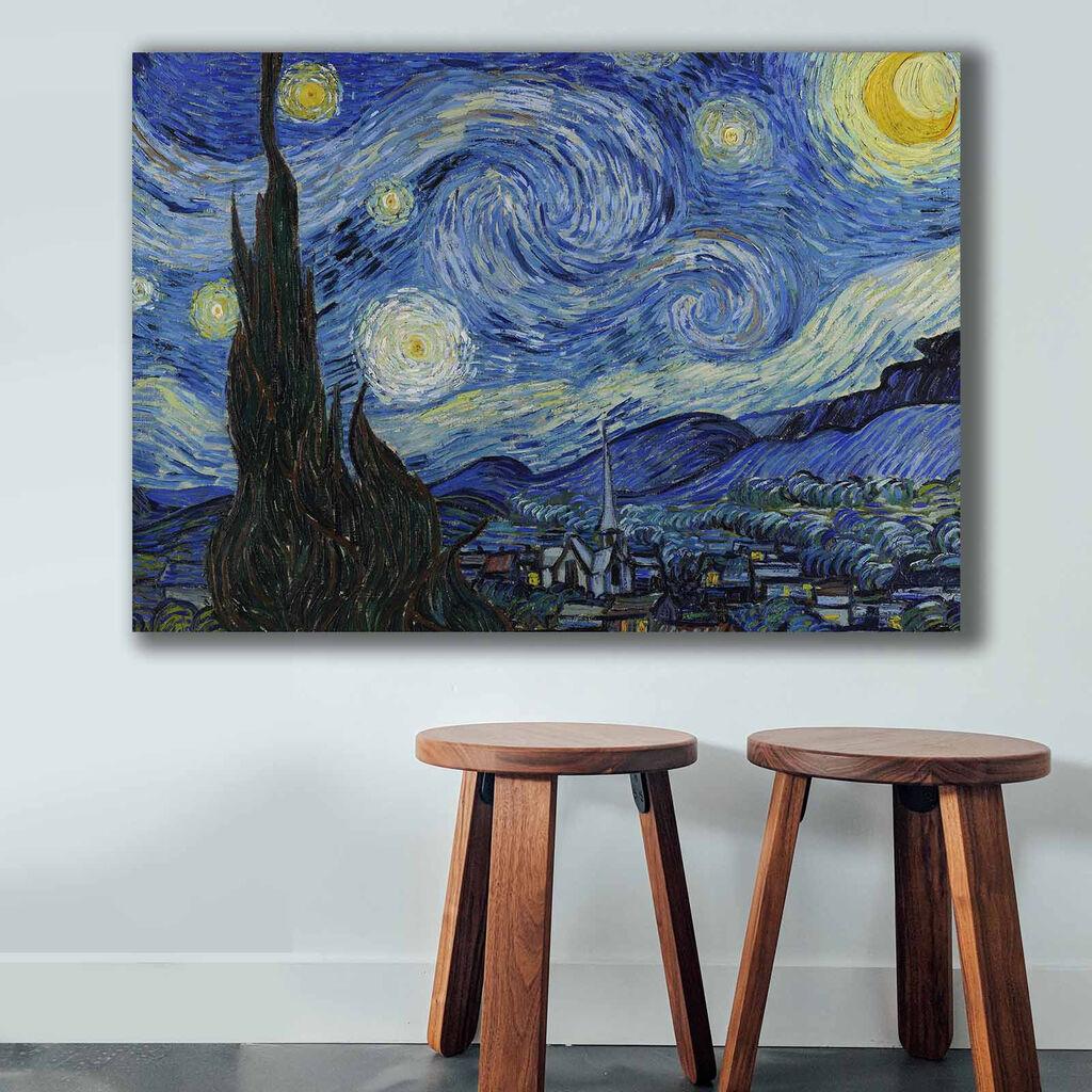 Wallity 70100VANGOGH074 Декоративна слика, 70x100 см