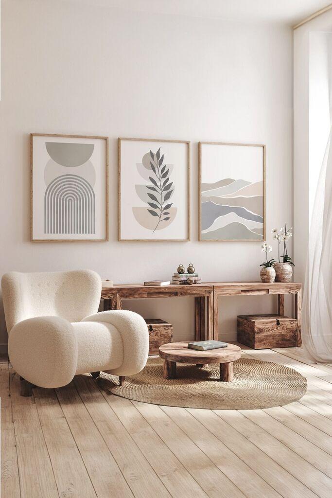 Слика Wallity 3Dartsoho65, 3 дела, 33 x 48 см