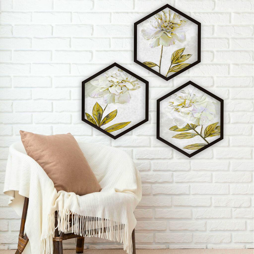 Wallity врамена слика 6GEN131514, 35x35 см, 3 дела