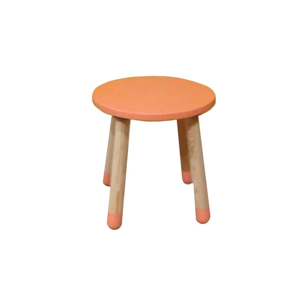 Детска столица Hanah Home, 28x32x28 см, корална