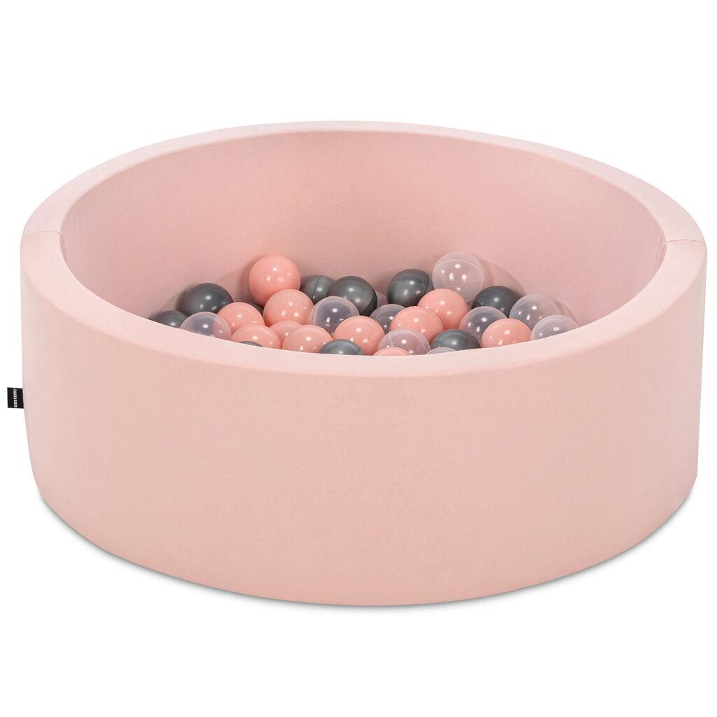 Базен со топчиња Aberto Design, Bubble Pops v14, 85x85x30 см, розов