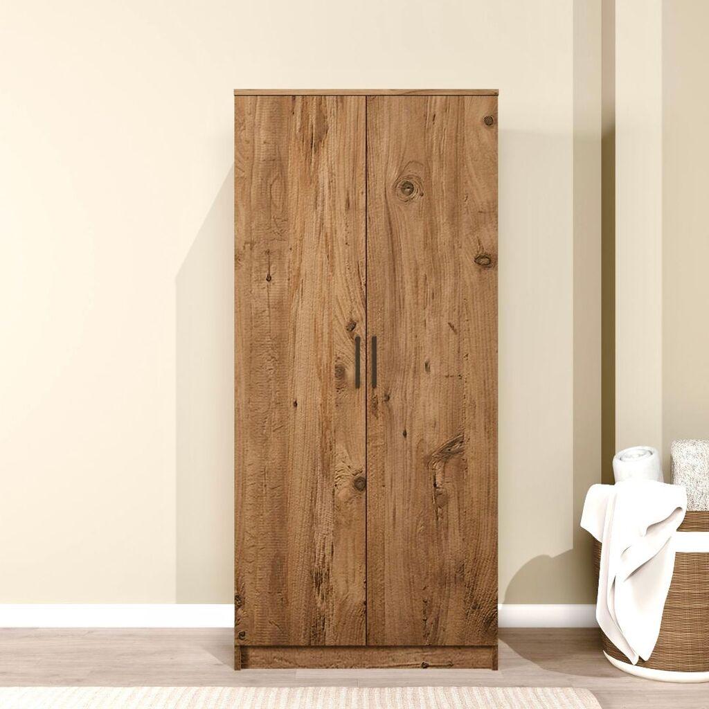 Гардеробер Hanah Home Kardelen 1600-122, 80x180x51.8 см, , кафеава