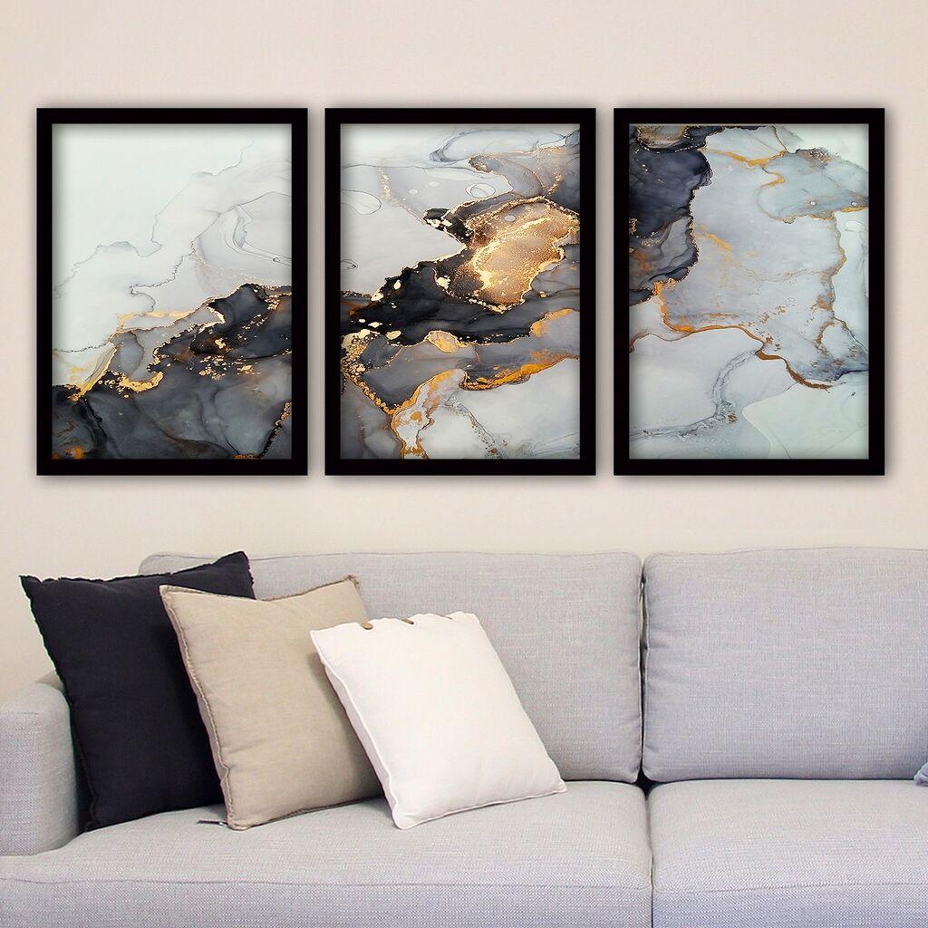 Декоративна слика Wallity 3SC34, 35x45 см, 3 дела