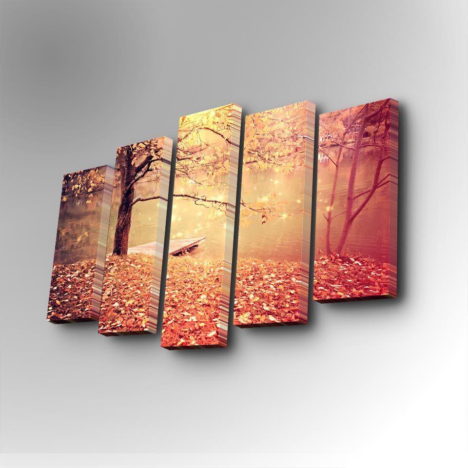 Слика Wallity 5PUC-049, 82 x 50 см, 5 дела