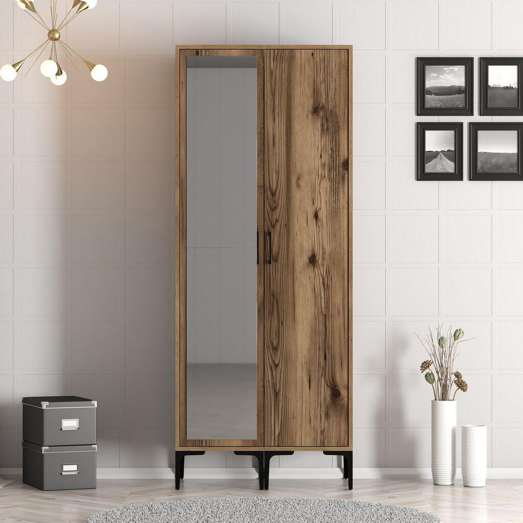Гардеробер Hanah Home Kumsal RS, 80x201.4x47.5 см, орев