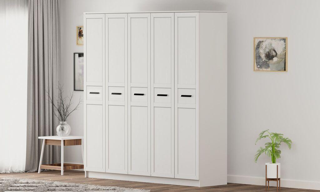 Гардеробер Hanah Home Rb-168-01-005, 175x210x52 см, бел