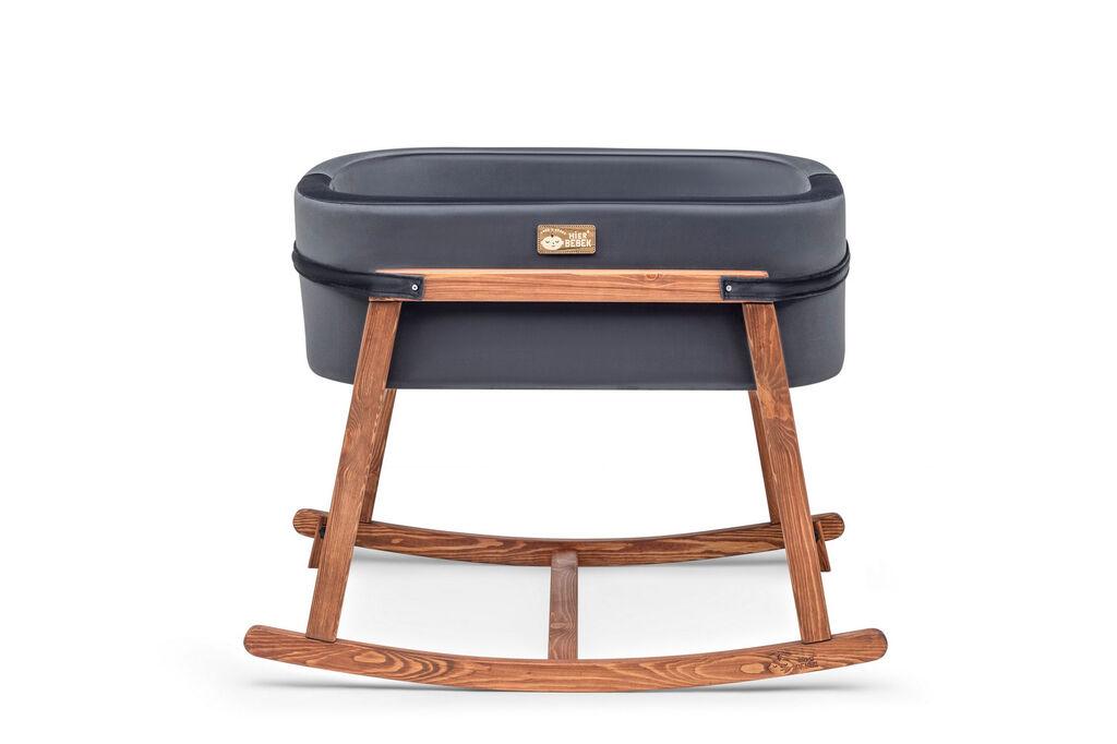 Hanah Home Cradle Hier, 90x70x58 см, даб-црна