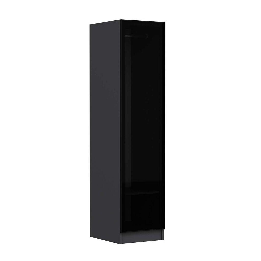 Гардеробер Hanah Home Minar Kale-8677, 45x190x52 см, црна