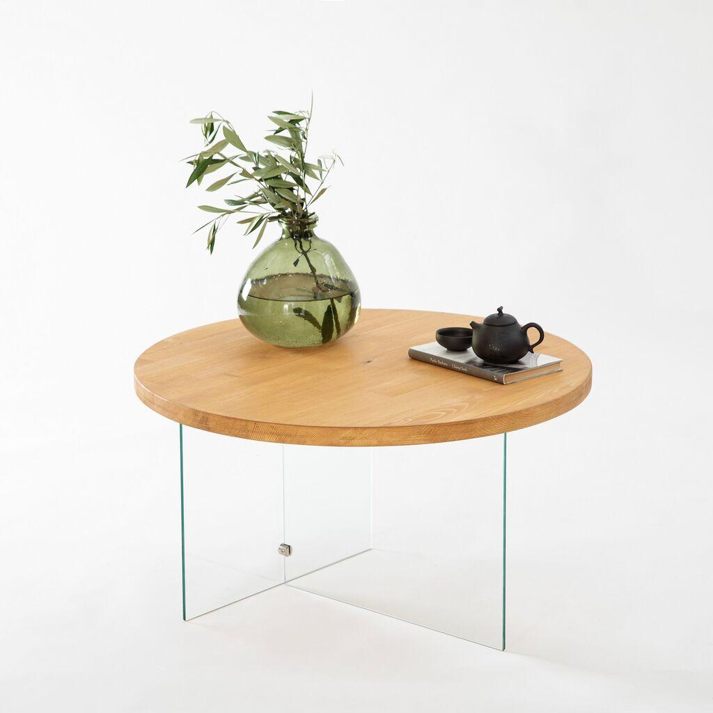 Масичка за дневна соба Hanah Home Serenity, кафеава