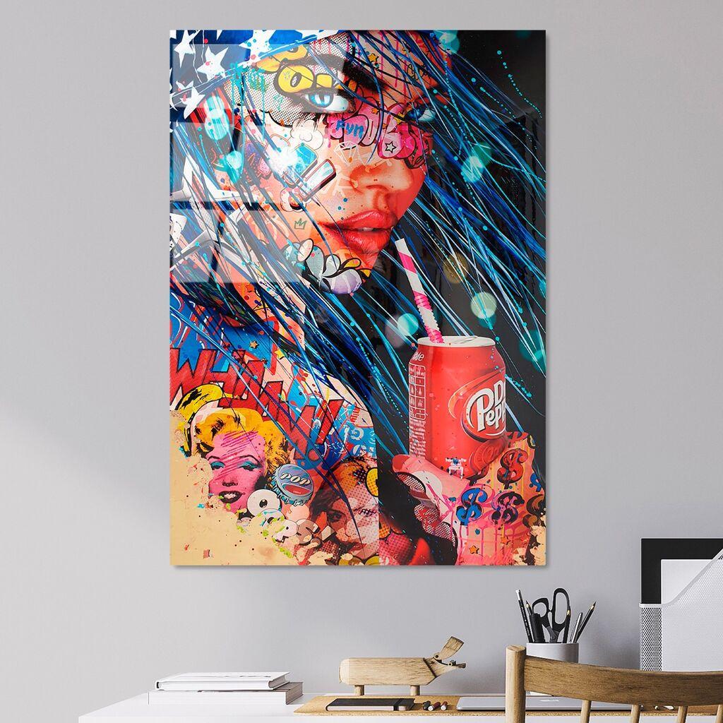 Слика од калено стакло Wallity 70x100cm