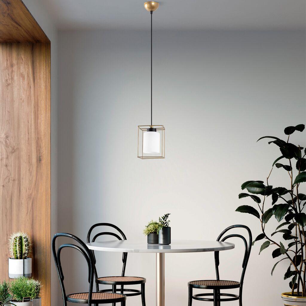 Opviq Luster Swank-702-6, O15, 17cm, IP20, бело-златна боја
