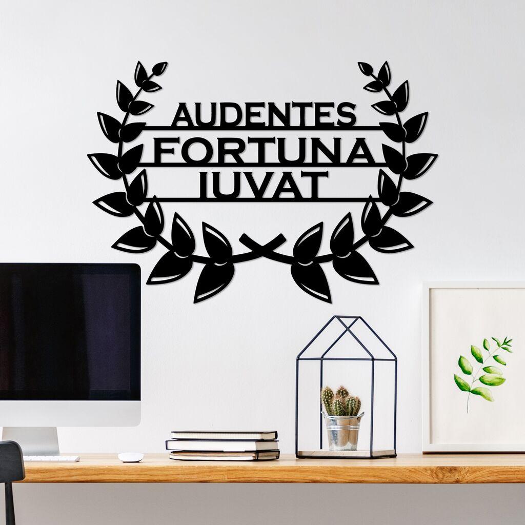 Wallity декорација за dzид Audaces Fortuna 3, 56 x 39 см, црна
