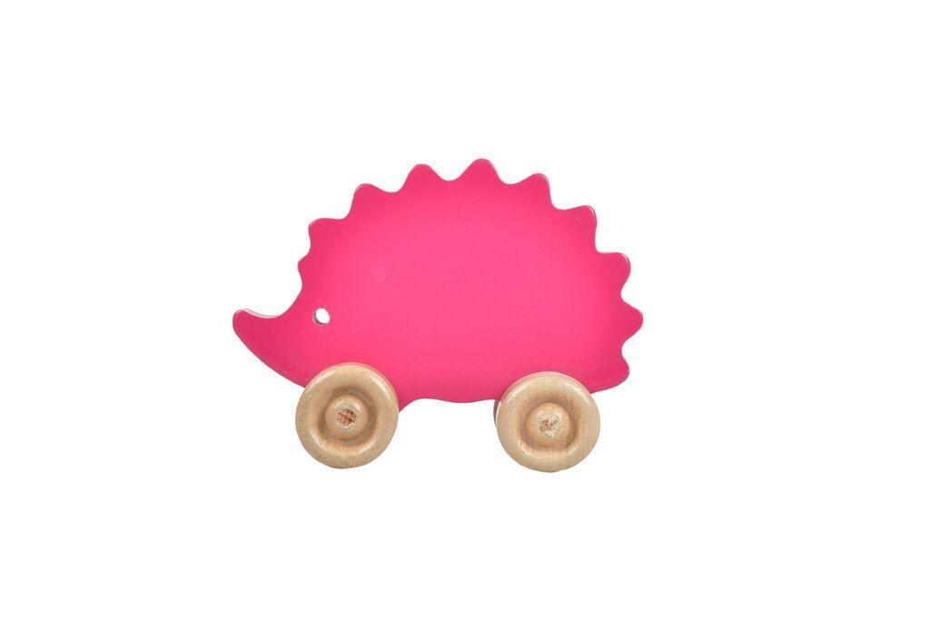 HANAH HOME Drvena igračka Hedgehog, Roze