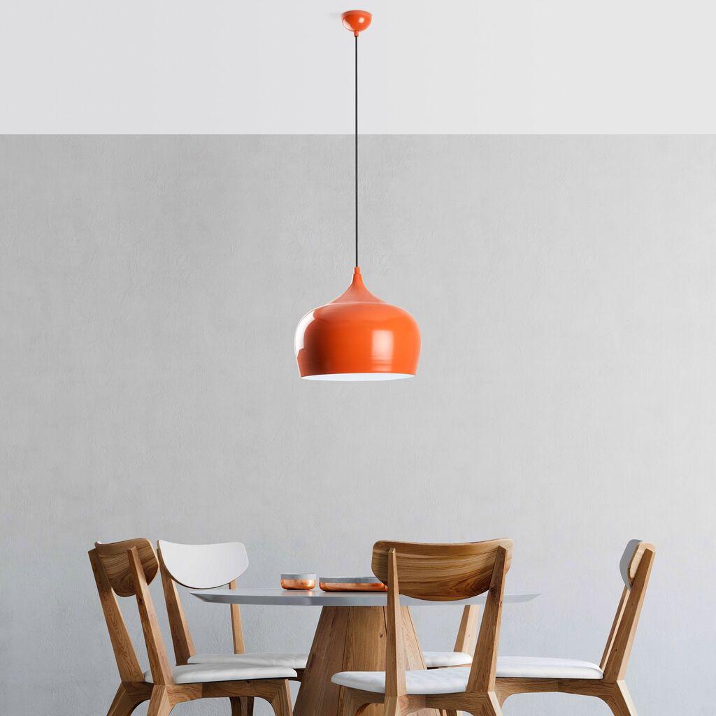 Opviq Luster Patine, 36-125cm, O28 cm, портокал