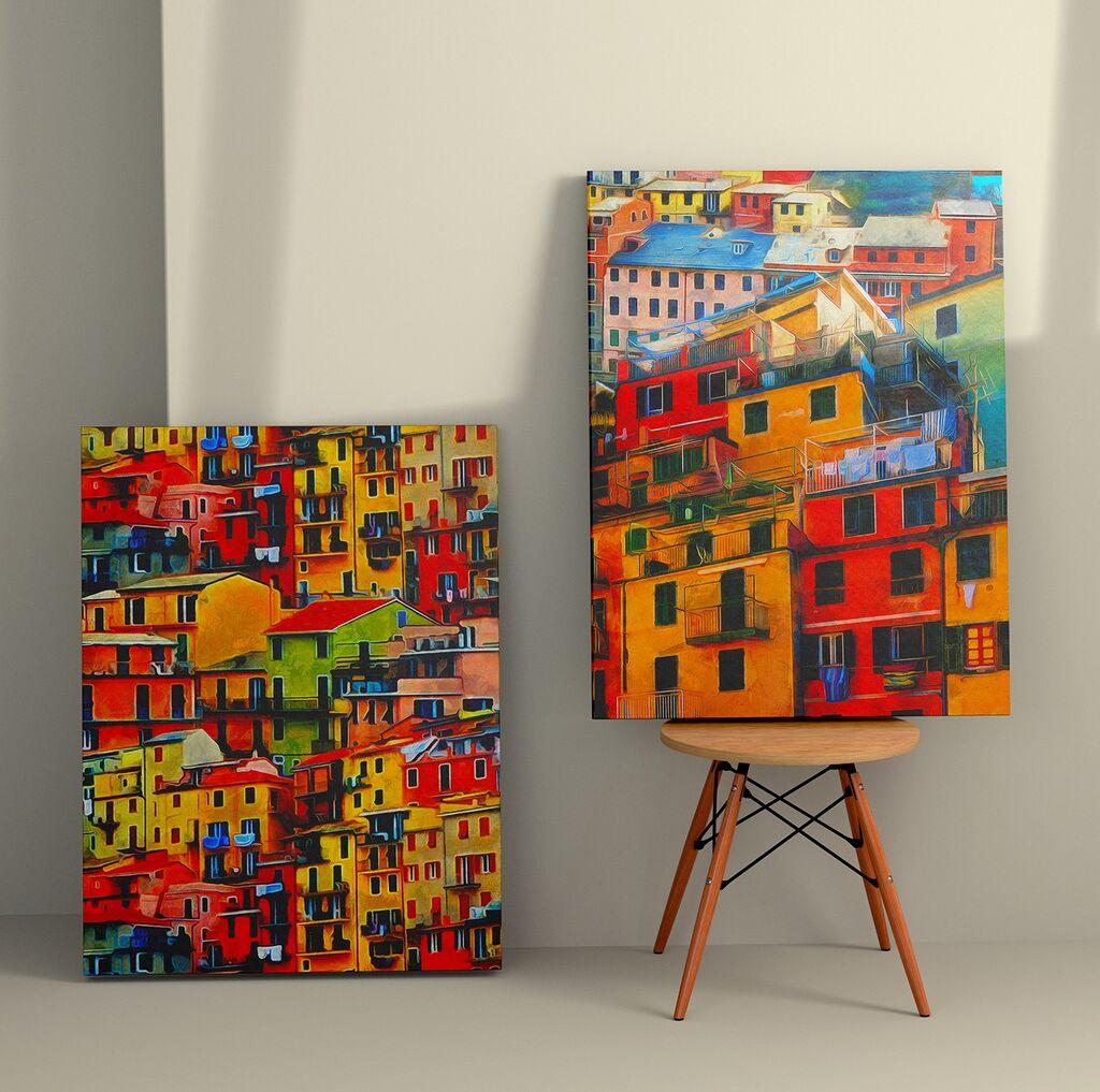 Слика Wallity 2KNV4259, 50x70 см, 2 дела