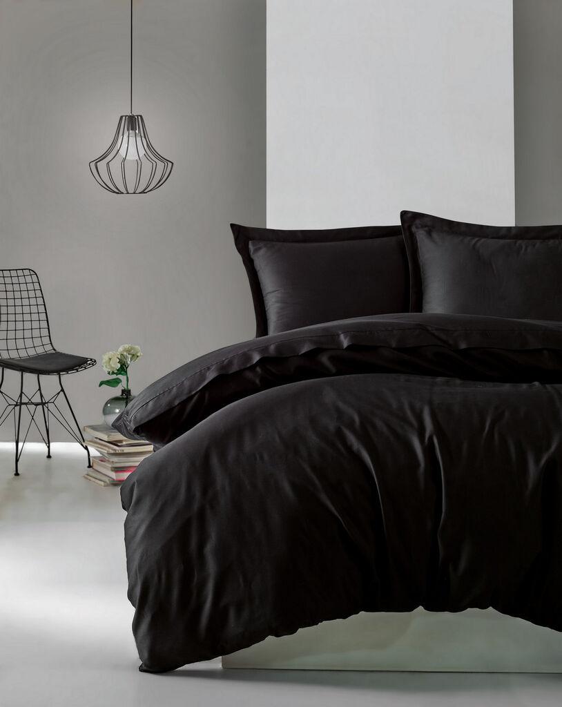 Комплет постелнина L'essentiel Maison Elegant, 200x220 cm, црна