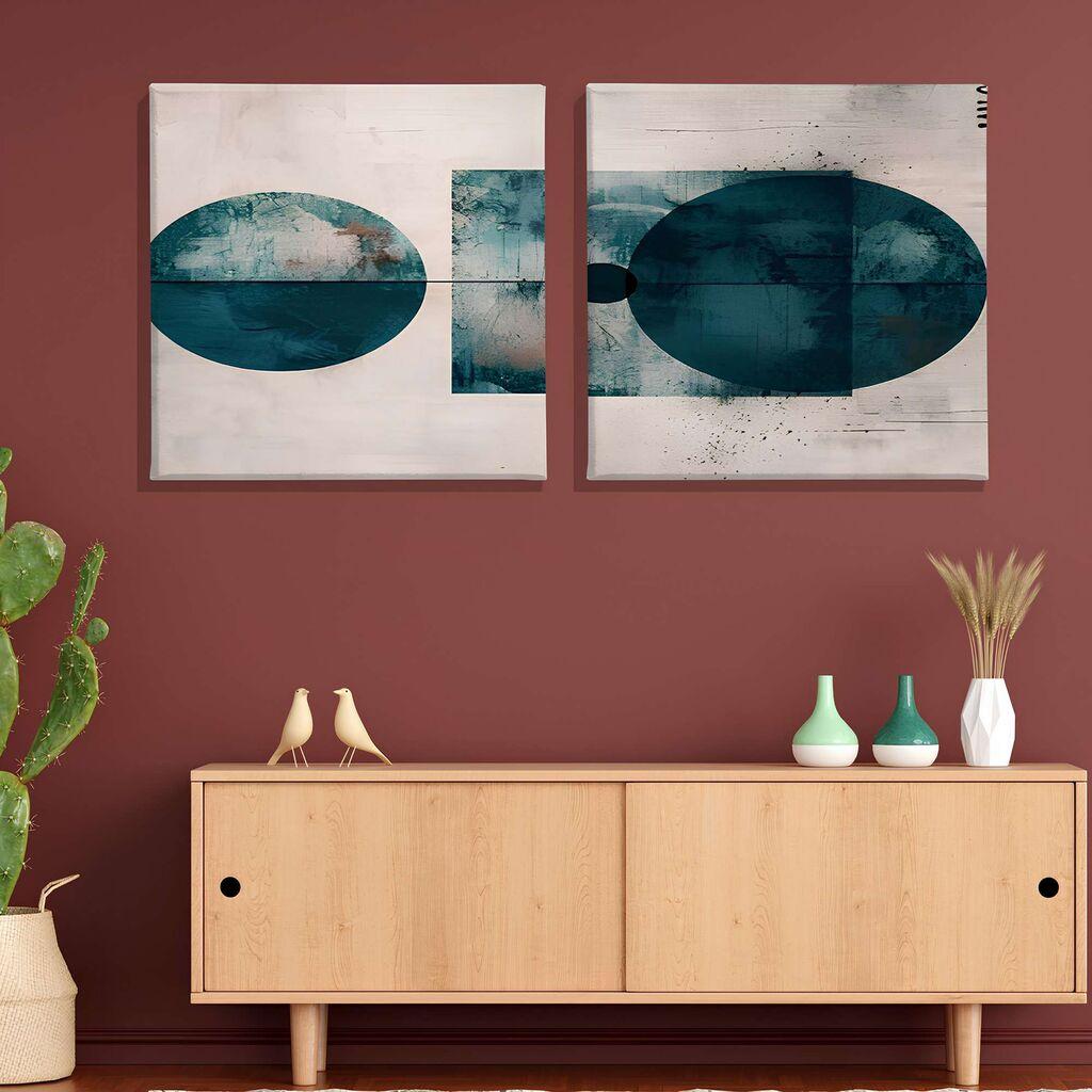 Wallity слика ASR_CNV2-14, 50x50 см, 2 дела