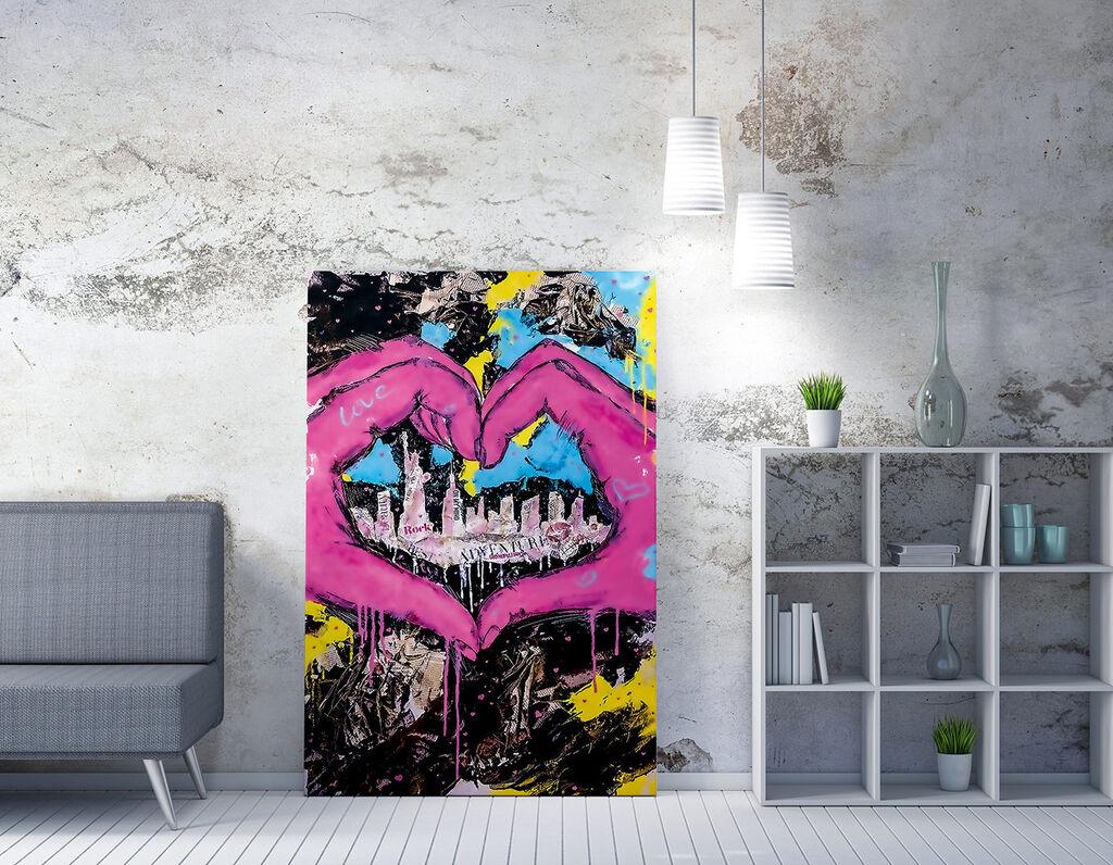 Wallity WY218 Декоративна слика, 70 x 100 см
