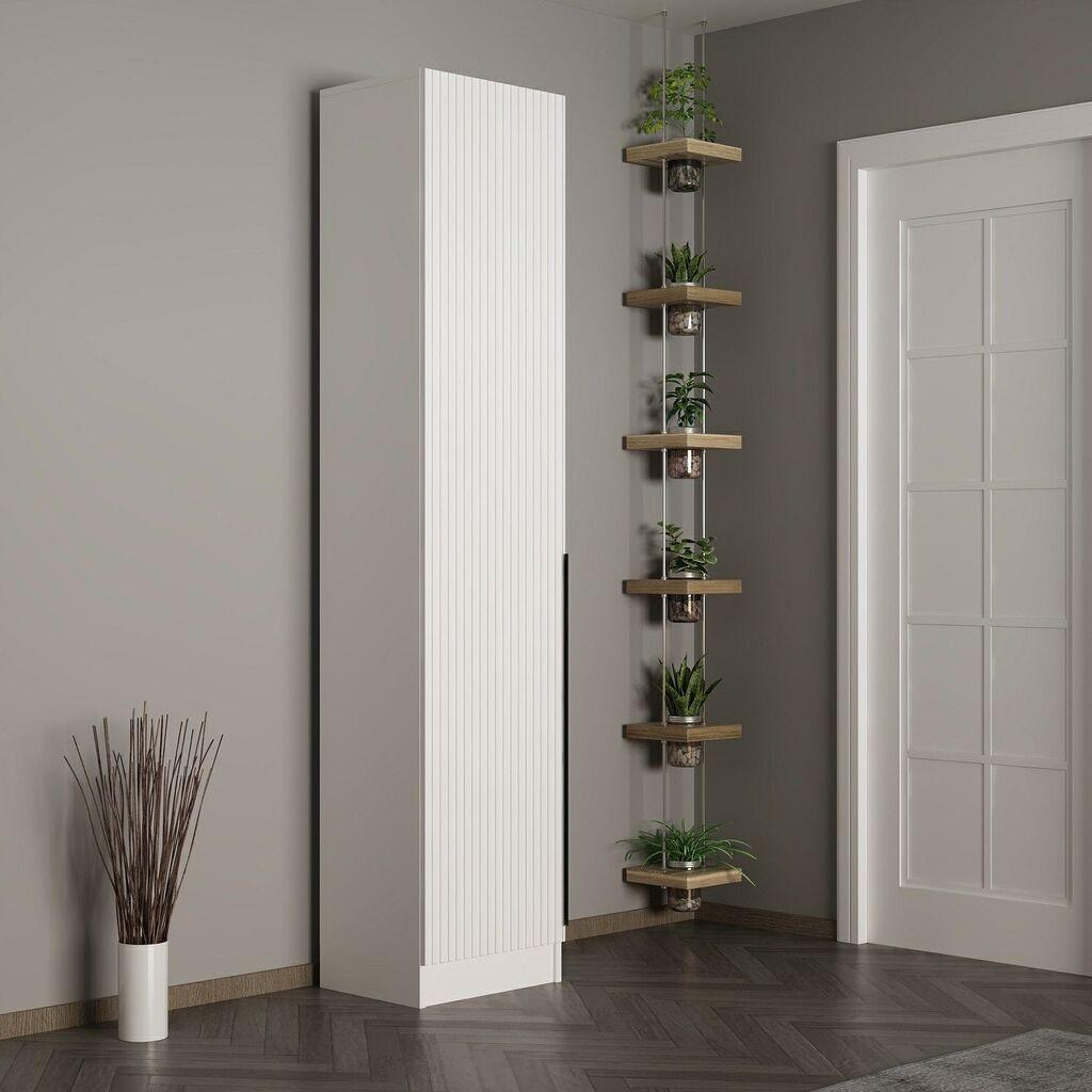 Гардеробер Hanah Home Noah-8252, 45x210x35 см, бел
