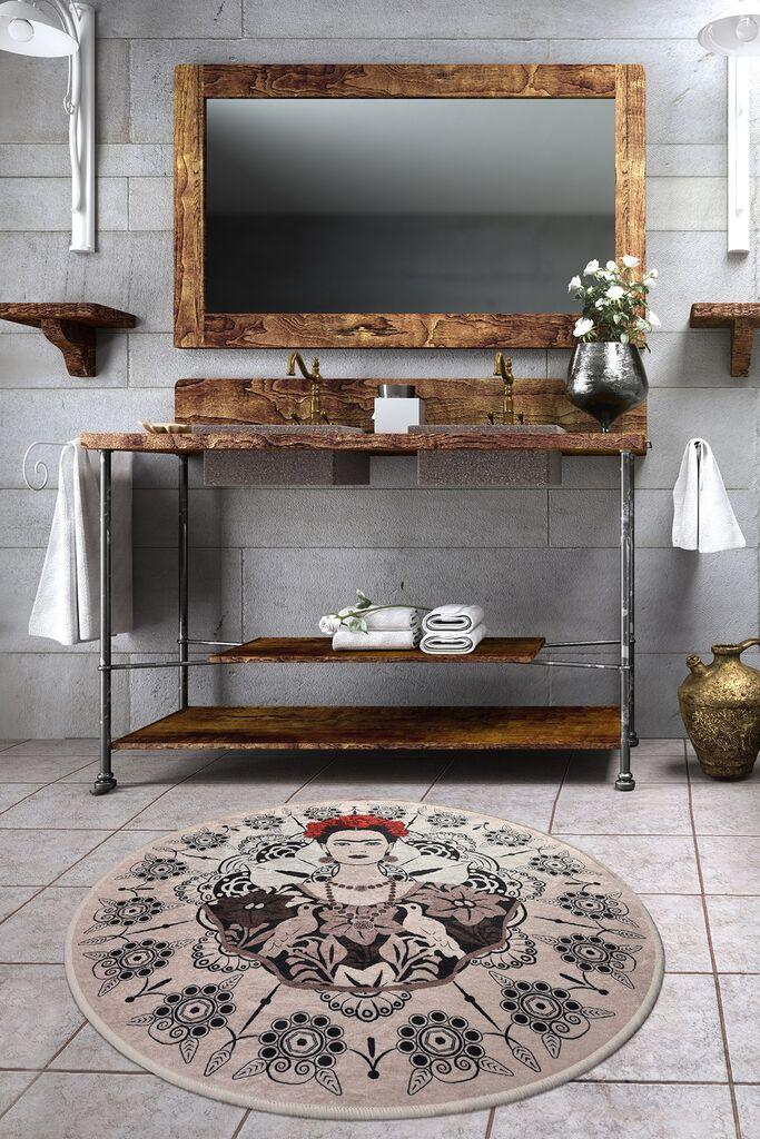Простирка за бања L'essentiel Maison Frida, 100cm, беж