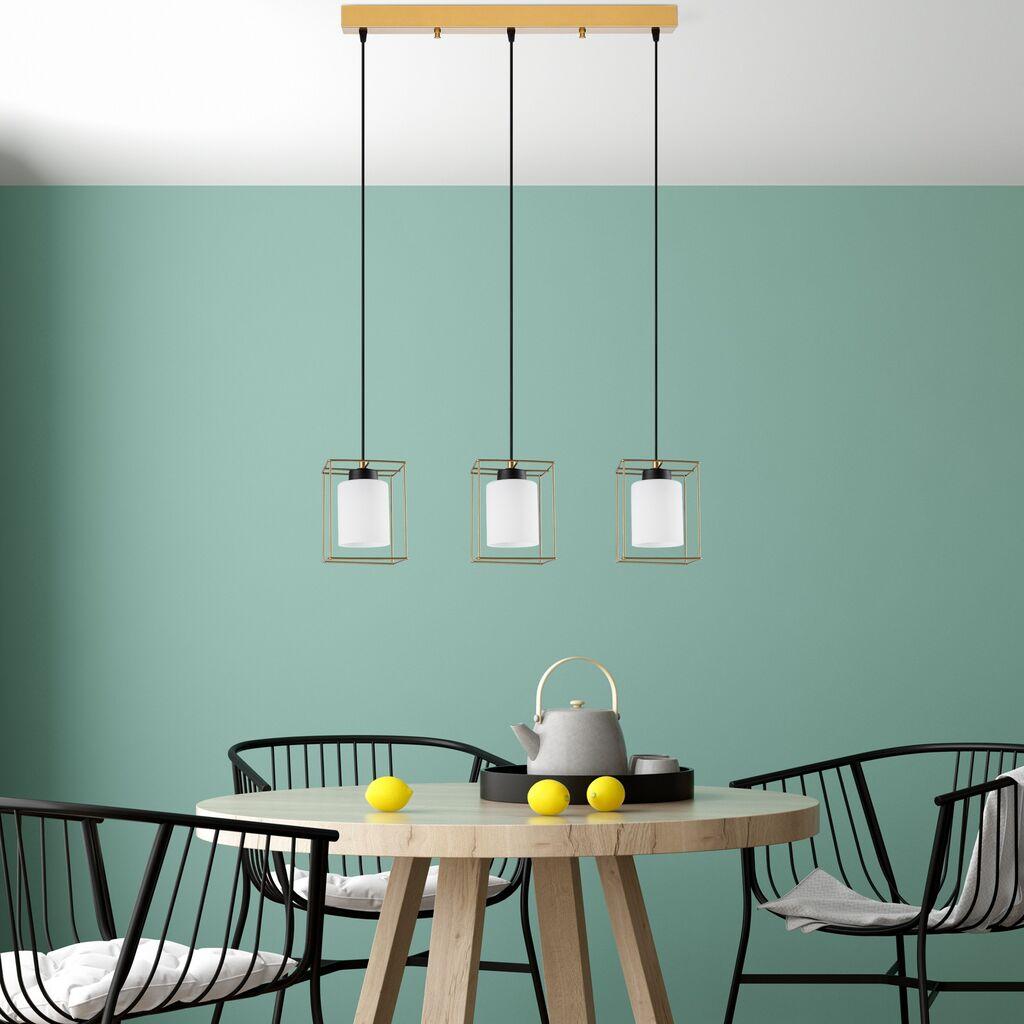 Opviq Luster Swank-702-8, 35x35x113cm, IP20, бело-златна боја