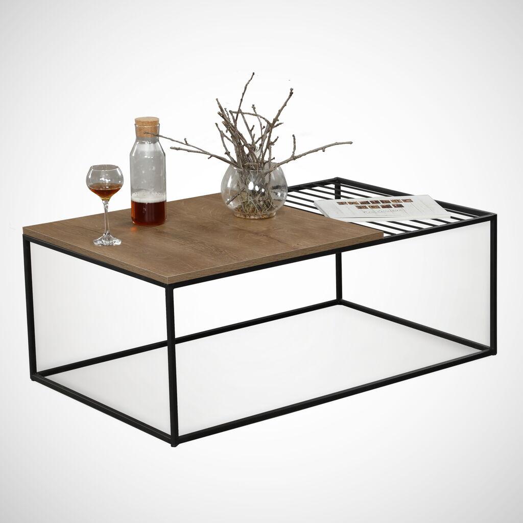 Маса Hanah Home Club Zinus, 95x43x55 см, даб