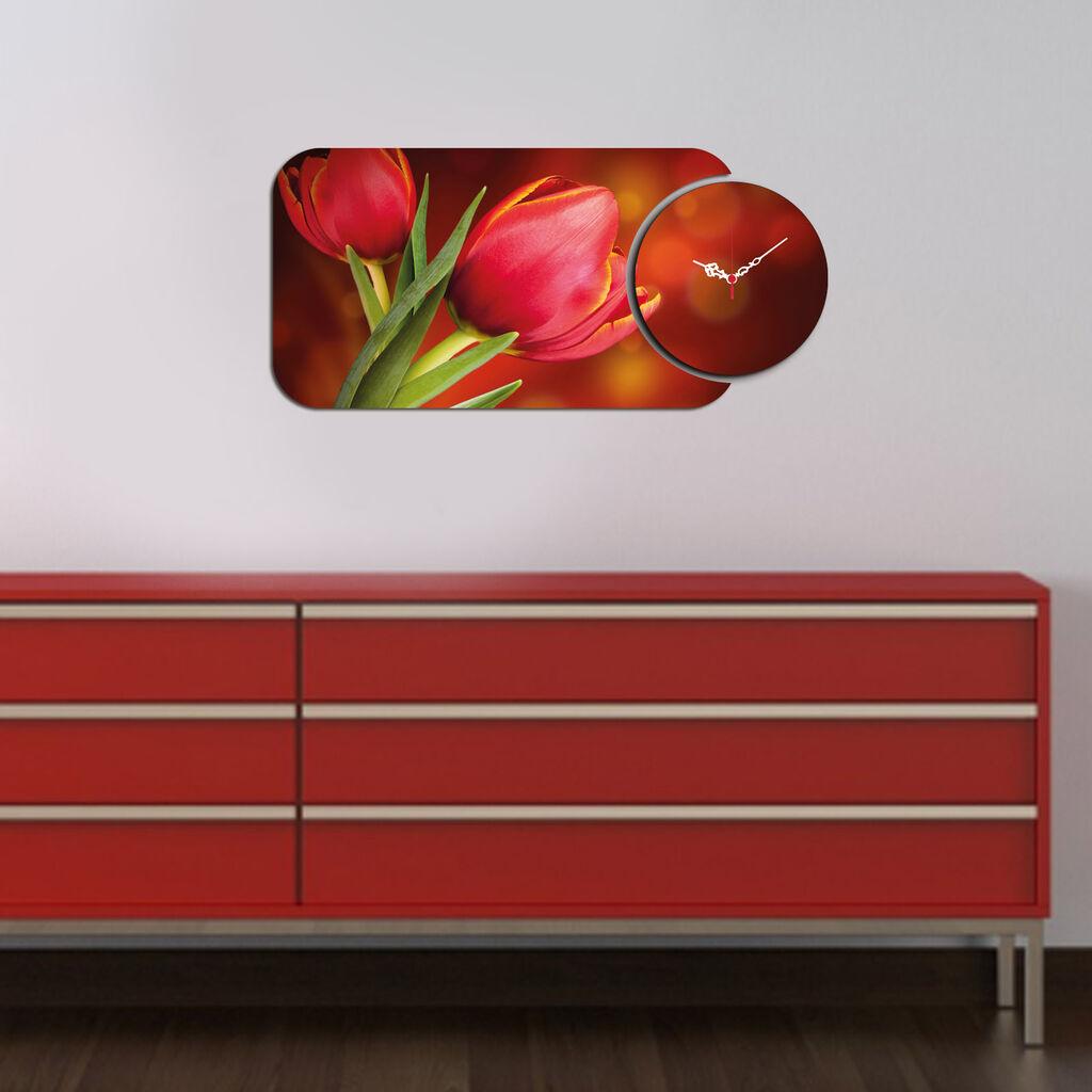 Wallity dzиден часовник YMS-29, 68x32 см, 2 дела