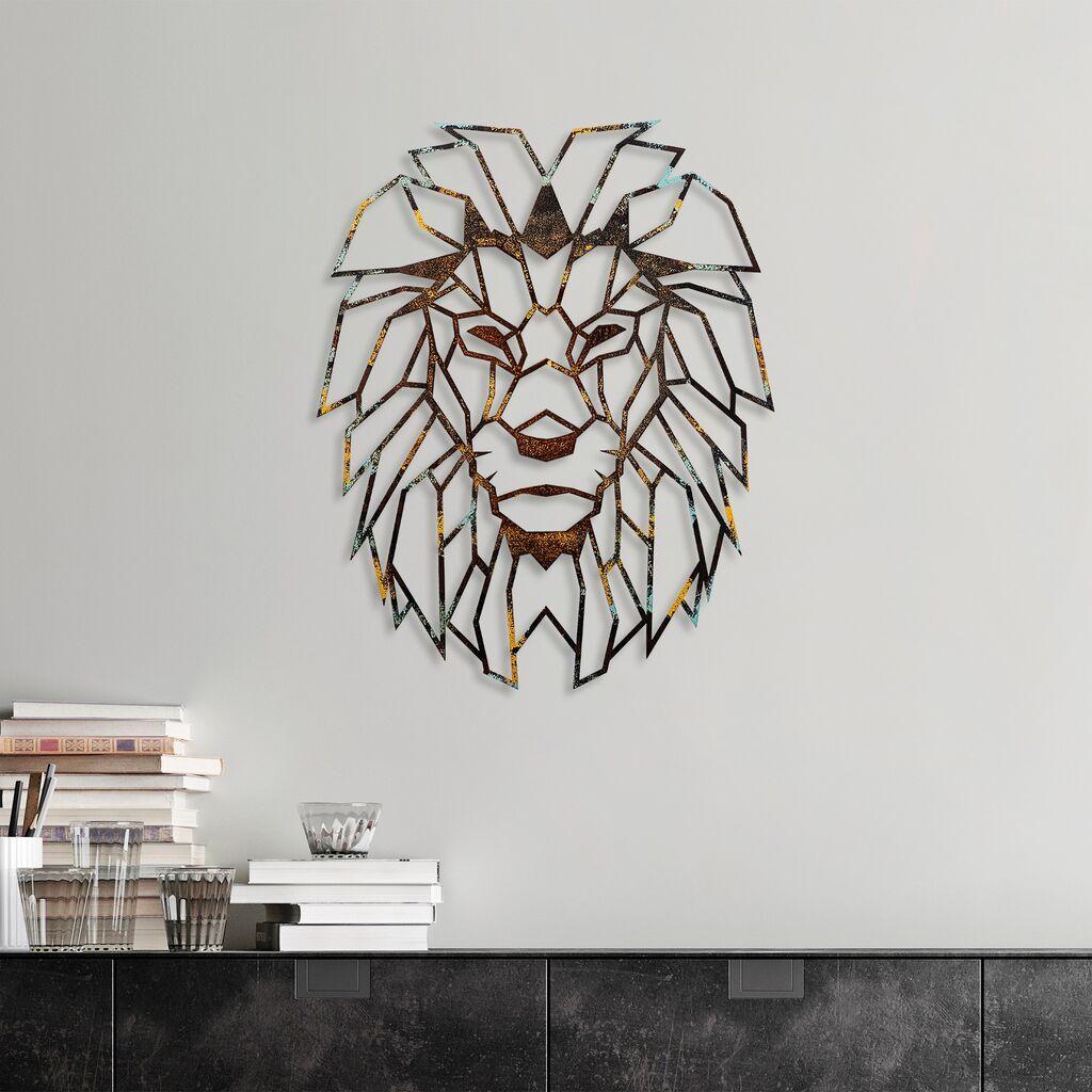 Wallity dzидна декорација Лав-3, 40 см x 50 см, бакарна