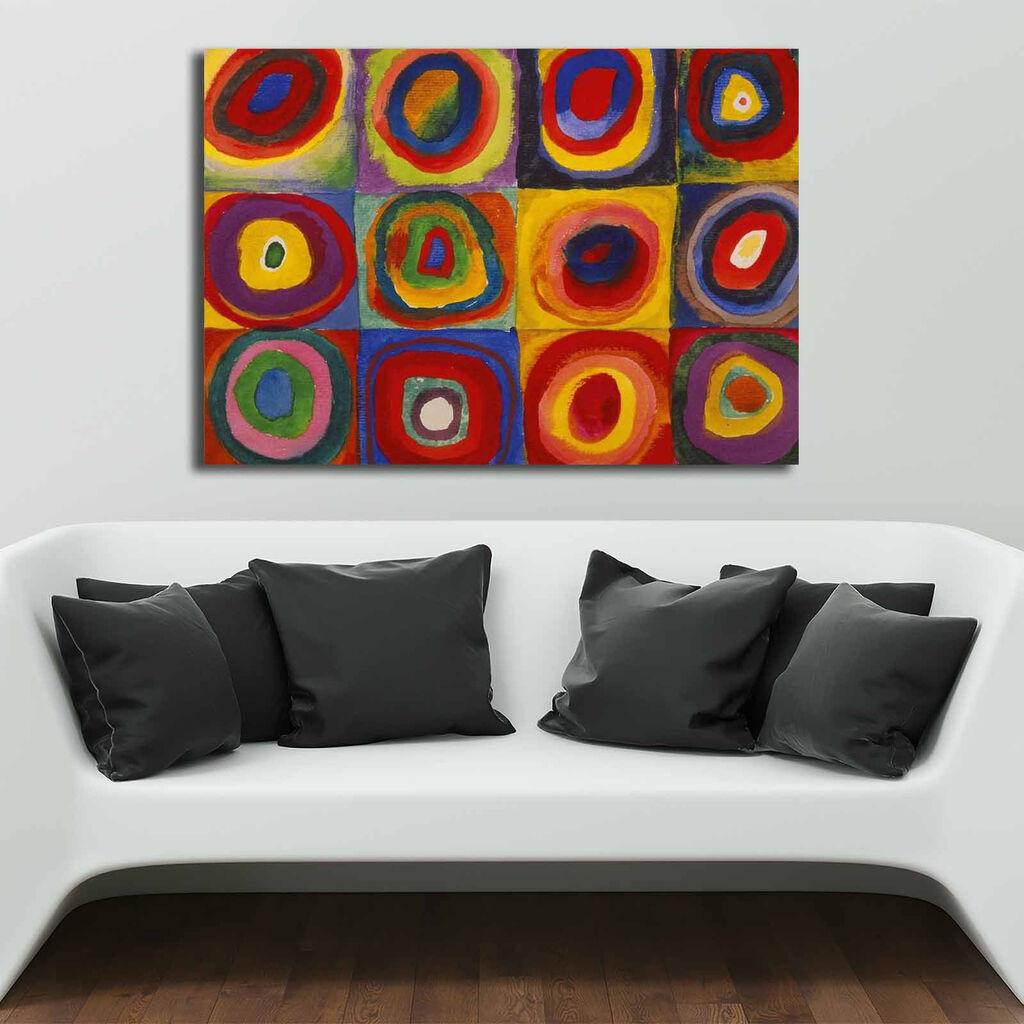 Wallity 70100KANDINSKY008 Декоративна слика, 70x100 см