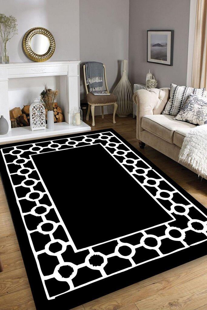 Conceptum Hypnose Carpet Bague, 200x290cm, црно-бело