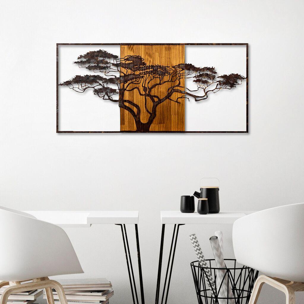 Wallity декорација за dzид акација-328-A, 147cmx70cmx3cm, даб