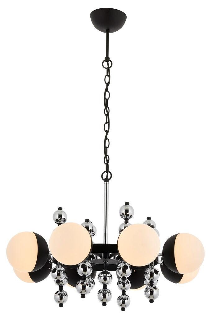 Opviq Luster Av-4322-8K, 68 см, црно-сребрена боја