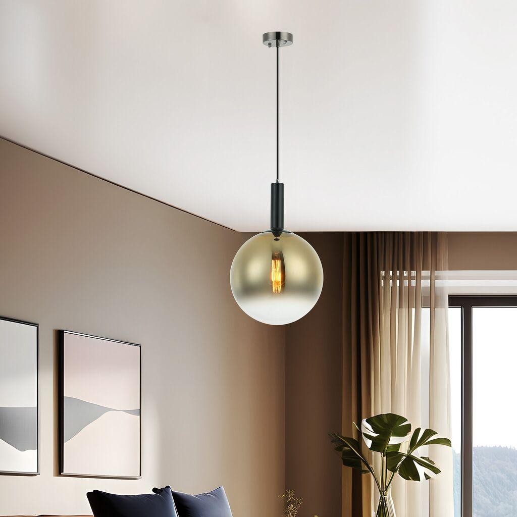 Opviq Luster Vanetta-PB1-GD, O30, 30 см, IP20 црна