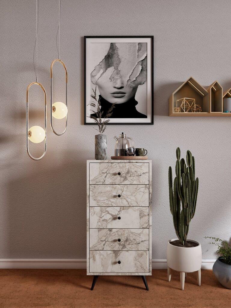 Комода Hanah Home Frenzu, беж