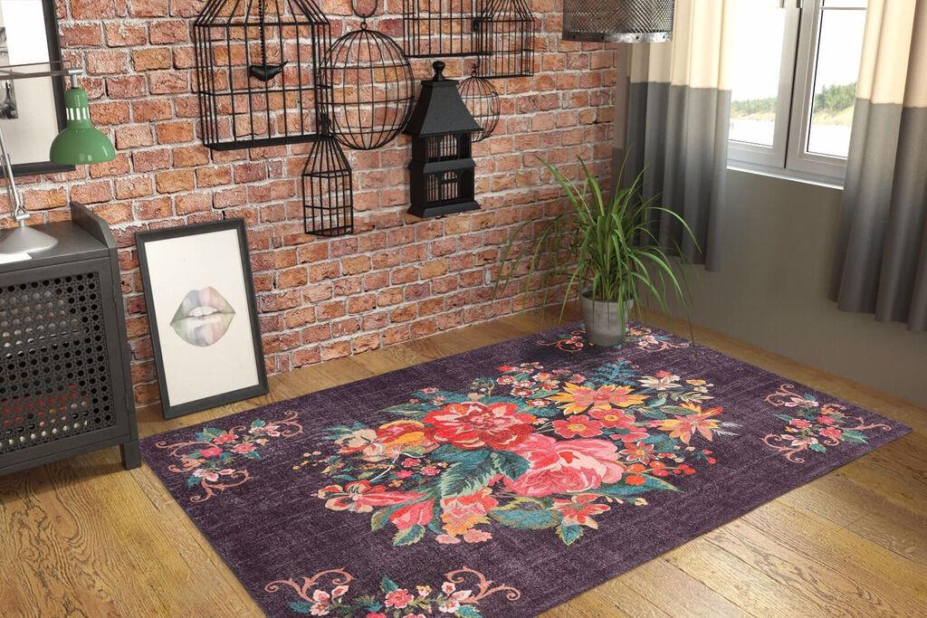 Conceptum Hypnose Carpet Soul Chenille 305, 75x150cm, црна