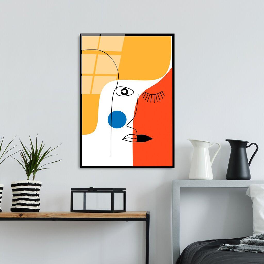 Слика од калено стакло Wallity 45x65cm
