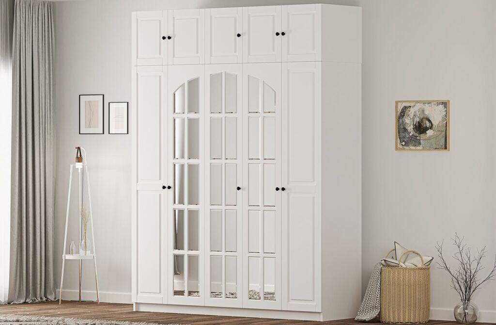 Гардеробер Hanah Home Rb-185-13, 175x210x52 см, бел