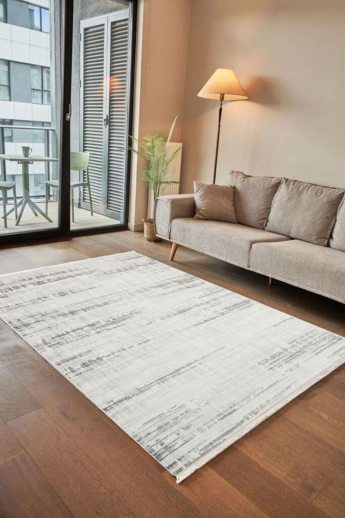 Conceptum Hypnose Carpet Cunda Cn018, 200x500 cm, светло сива