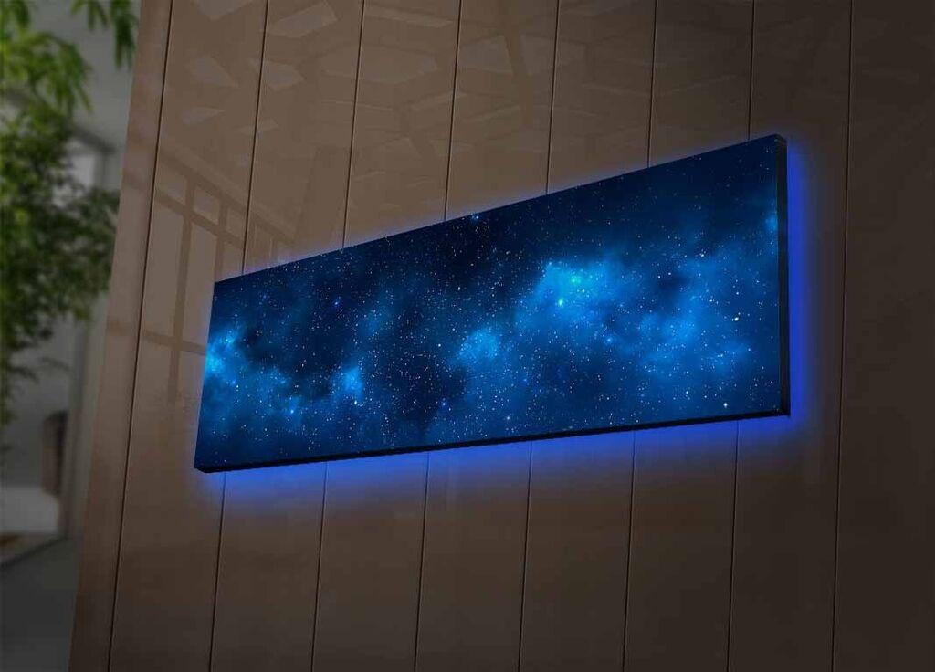 Wallity 3090NASA 017 Декоративна LED слика, 30x90 см