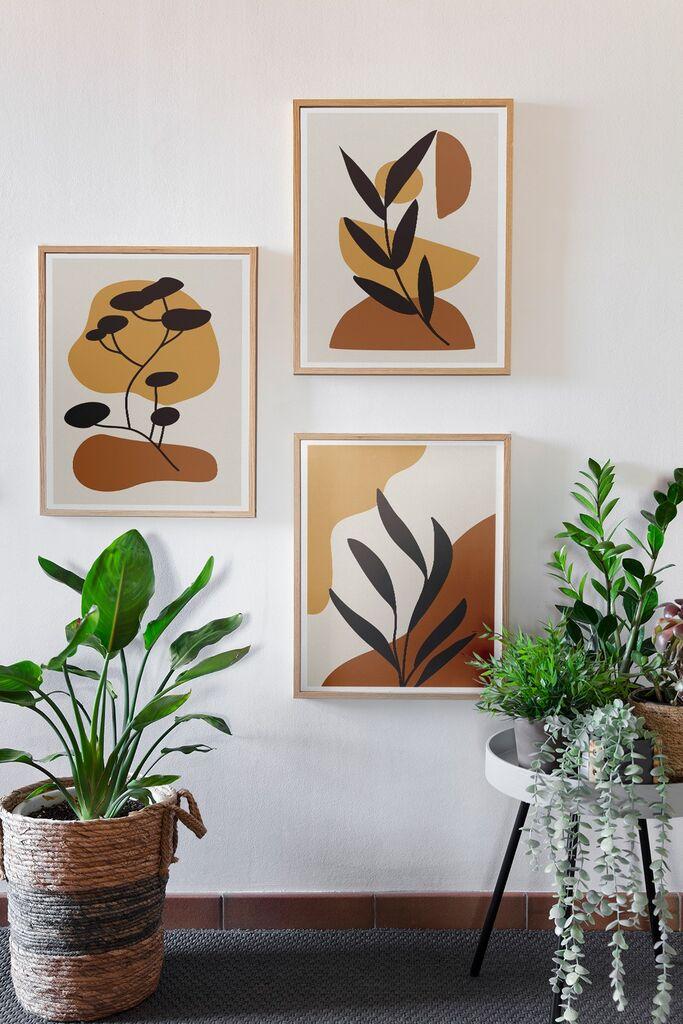 Слика Wallity 3Dartsoho128, 3 дела, 33 x 48 см