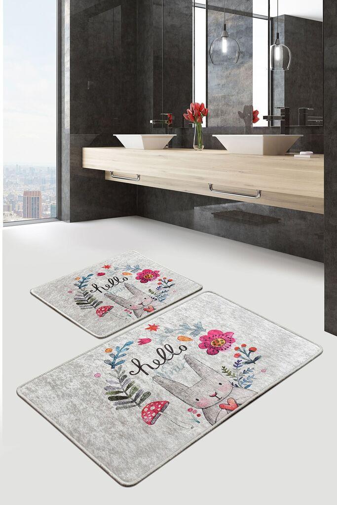 L'essentiel Maison Сет од 2 килими за бања Шарени