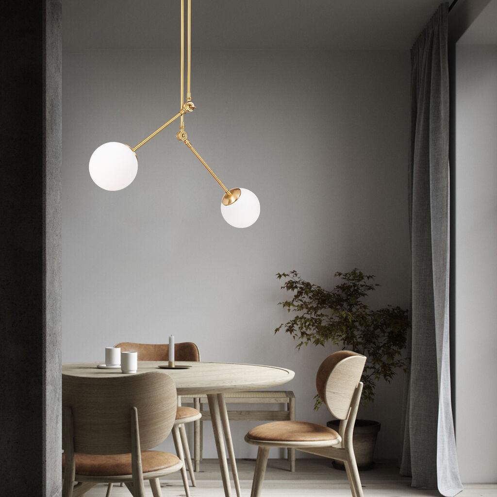 Opviq Luster Cambaz 3452, Метал, Златна боја