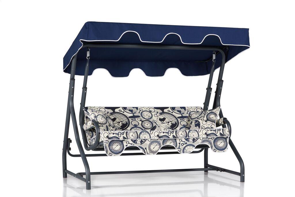 Лулашка за градина Hanah Home Route 7, 200x165x110 см, шарена