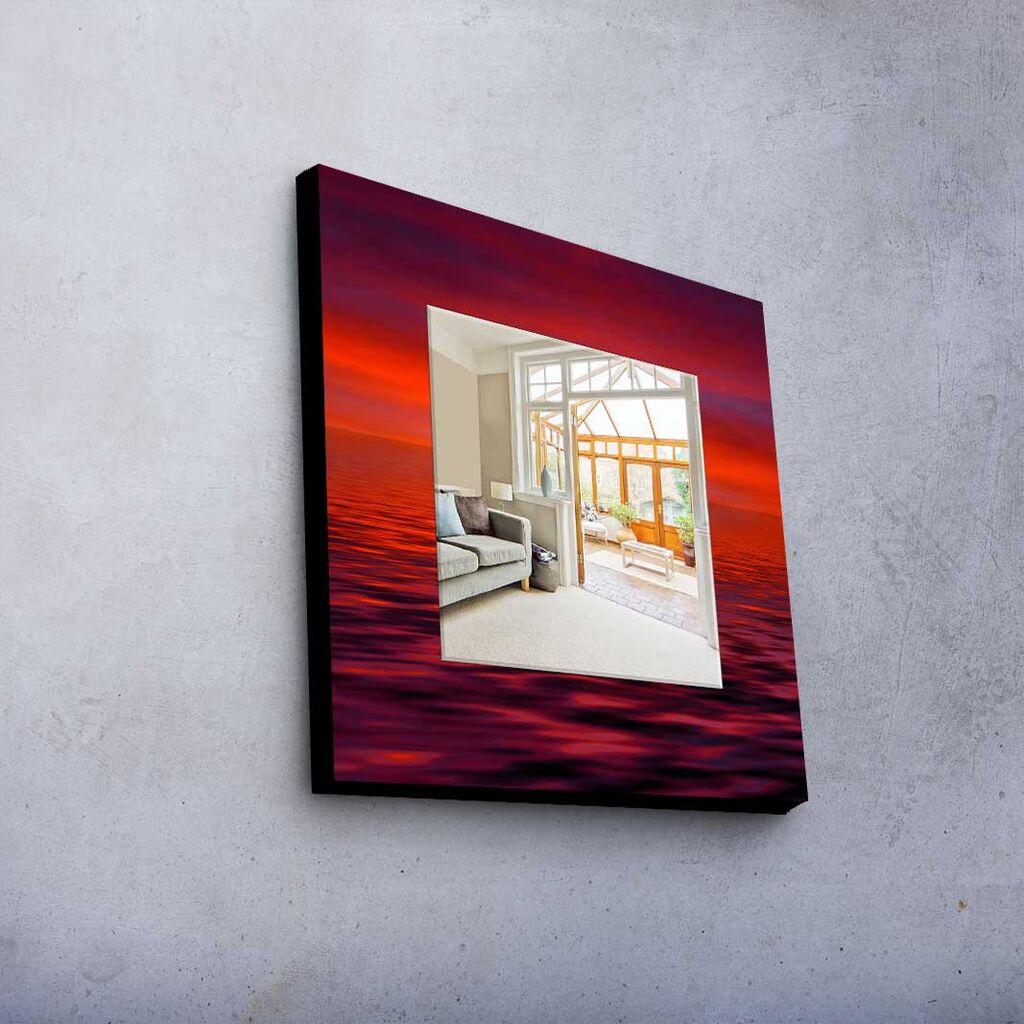 Огледало Wallity MA-074, 50x50 см, во боја