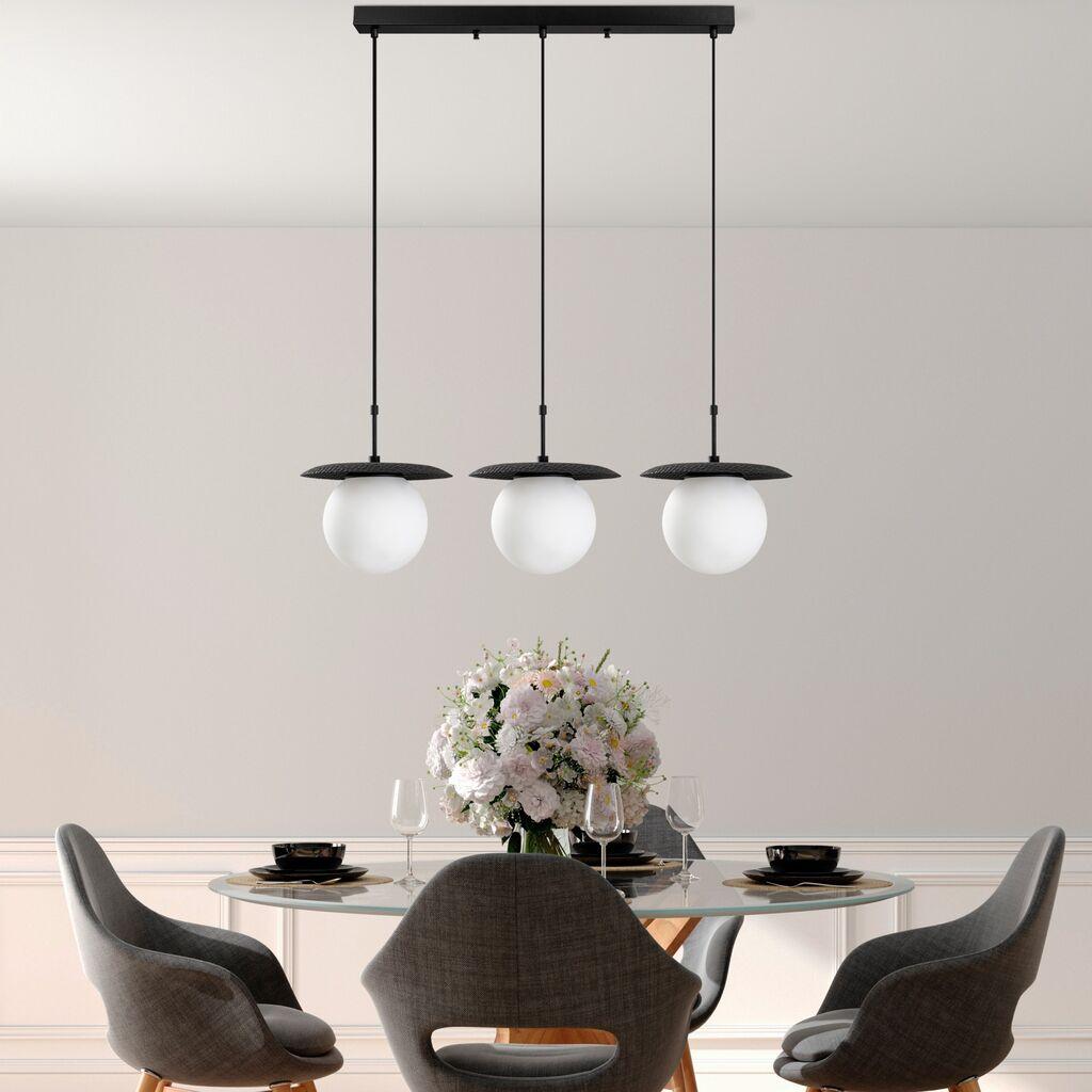 Opviq Luster Anemon-13835, 100x30x110cm, IP20, црно-бело