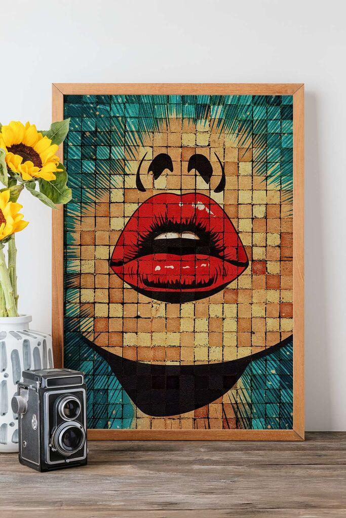 Врамена слика Wallity Popmosaic3, 33x48 см